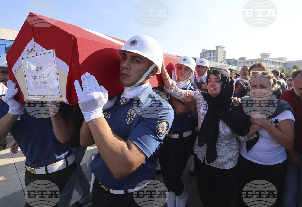 Turkey Wildfires Funerals