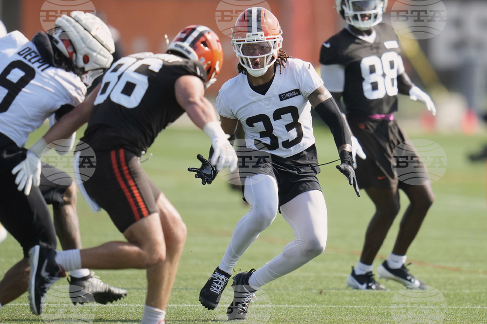 Browns Camp Football