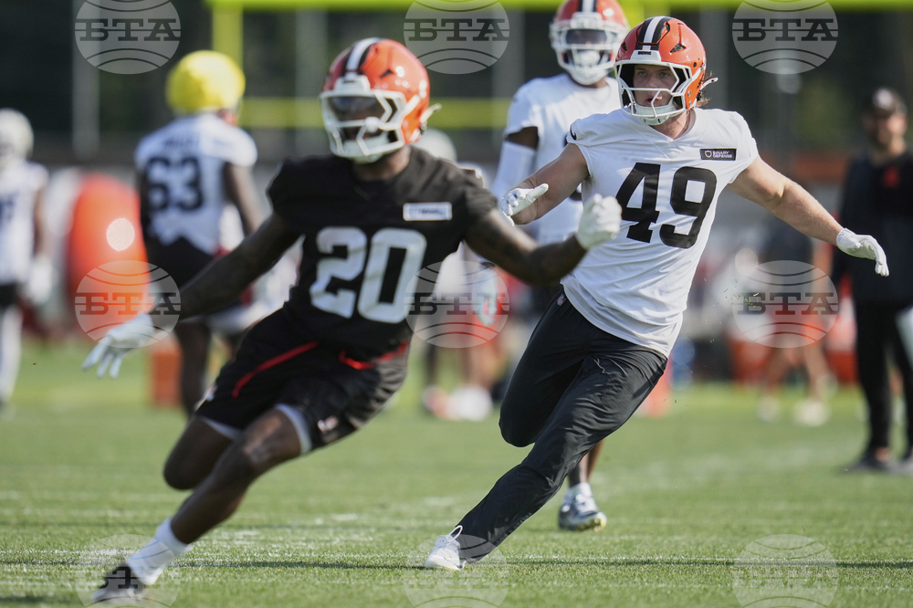 Browns Camp Football