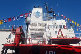 Варна - научноизследователски кораб „Св. св. Кирил и Методий” - кръщене - годишнина