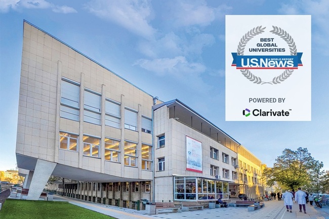 МУ- София е водещият университет от България в класацията Best Global Universities
