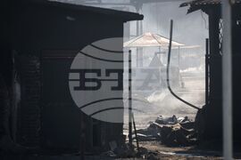 Средец - пожар - частично бедствено положение