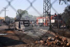 Средец - пожар - частично бедствено положение