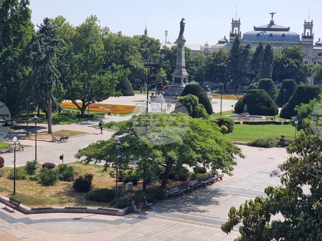 Максимална температура от 41,5 градуса на сянка е отчетена в Русе