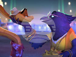 Мария Бакалова дава гласа си за „Лошите момчета 2“, снимка – „Форум филм“ 