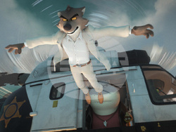 Мария Бакалова дава гласа си за „Лошите момчета 2“, снимка – „Форум филм“ 