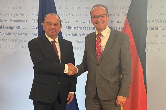 АРМЕНПРЕС: Армения и Германия обсъдиха регионалните развития 