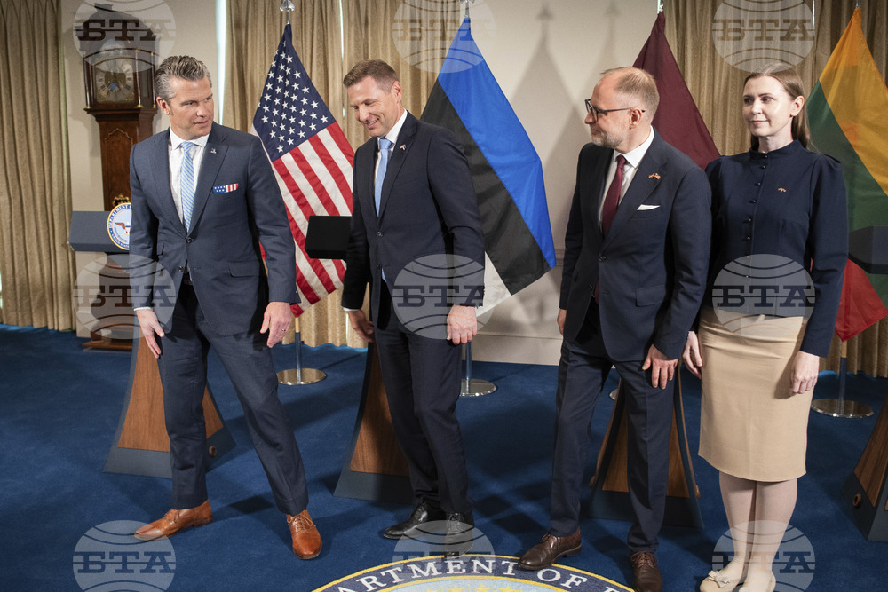 Pentagon US Estonia Latvia Lithuania