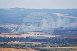 Село Зидарово - гора - пожар