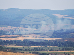 Село Зидарово - гора - пожар