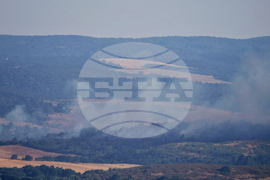 Село Зидарово - гора - пожар