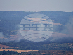 Село Зидарово - гора - пожар