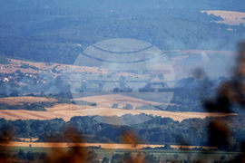 Село Зидарово - гора - пожар