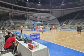Русе - баскетбол - България - тренировка