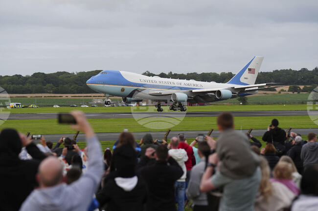 Тръмп пристигна в Шотландия; обяви, че евентуалната сделка с ЕС би била най-крупната му досега
