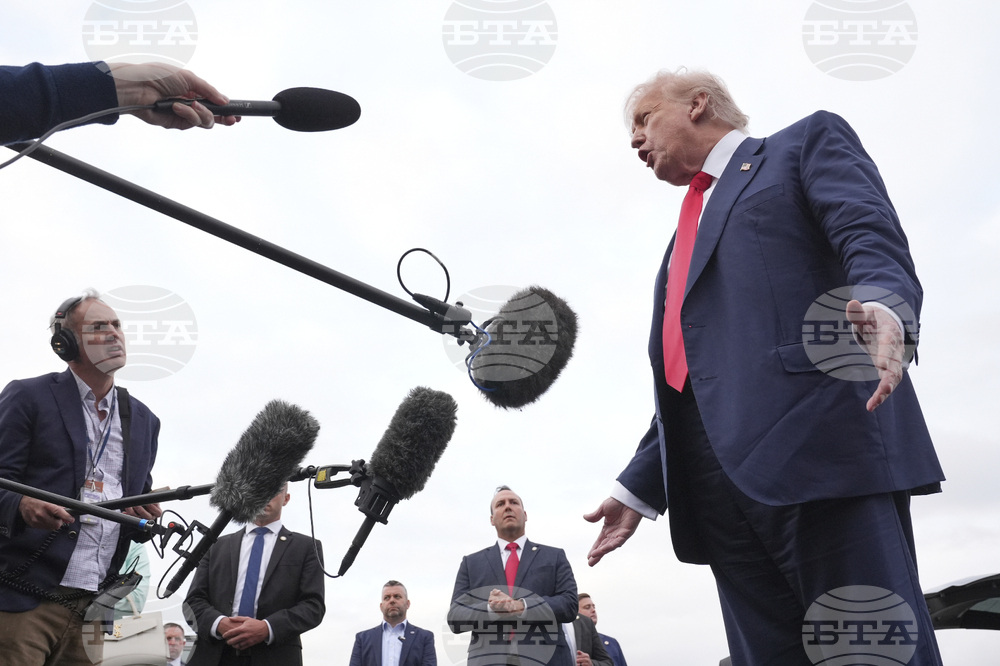 APTOPIX Trump Scotland