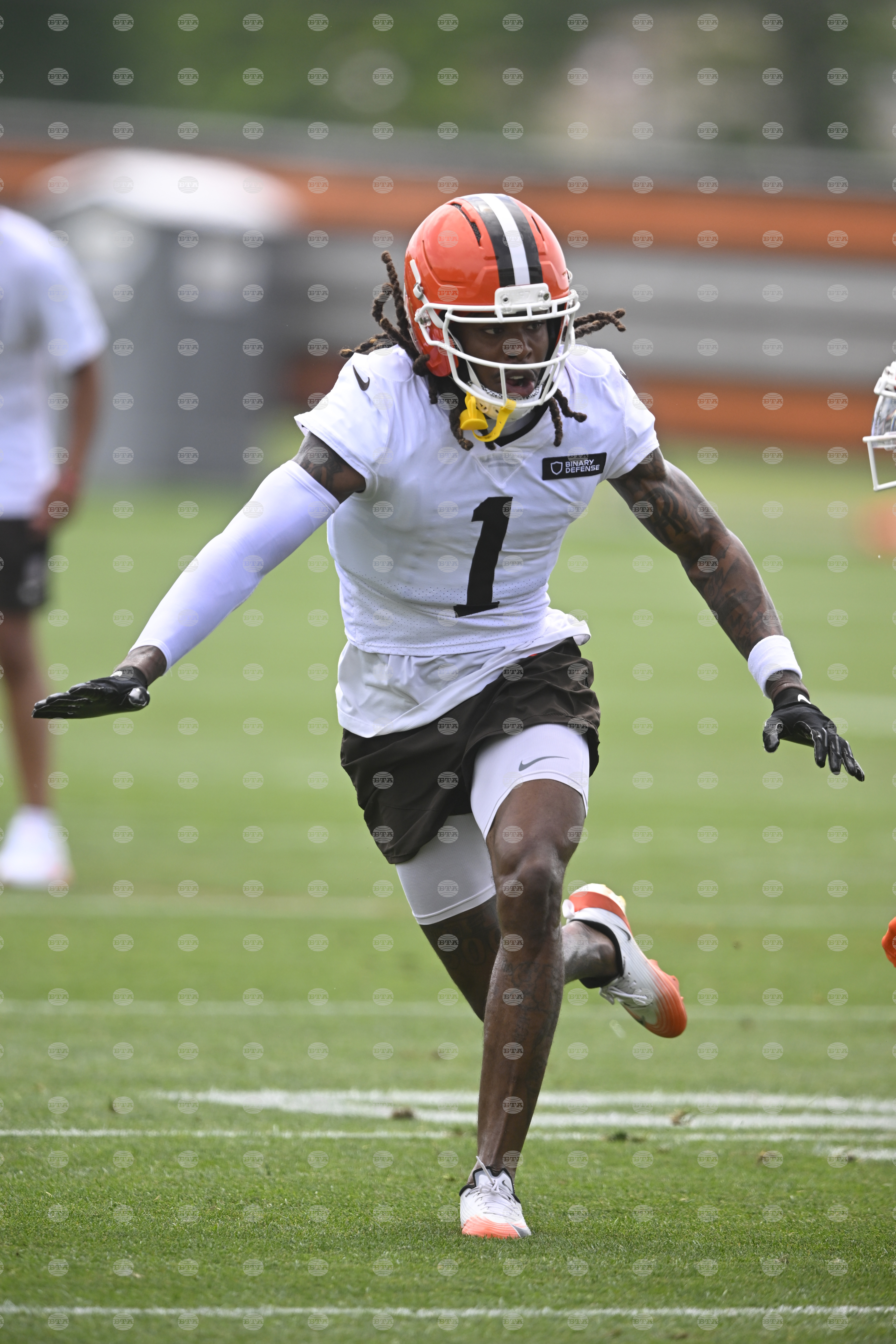 Browns Camp Football