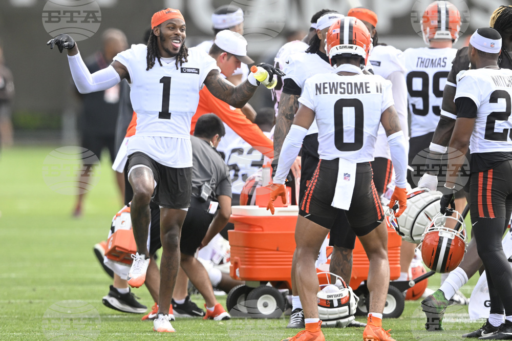 Browns Camp Football