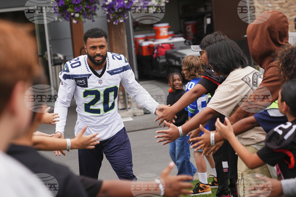 Seahawks Camp Football