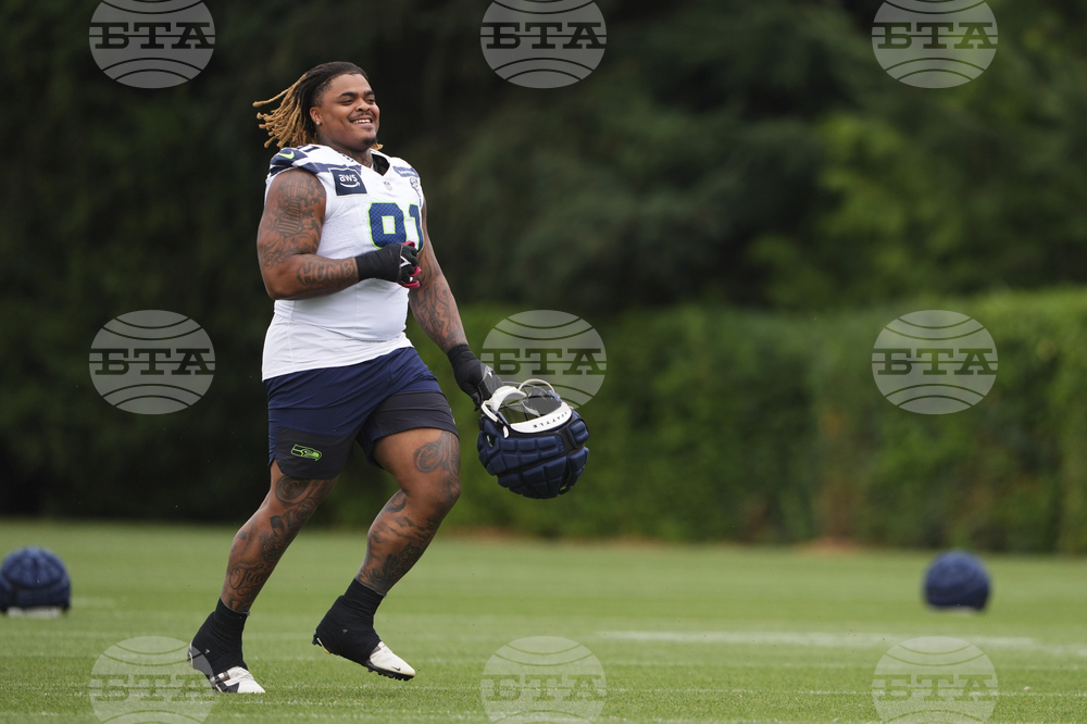 Seahawks Camp Football