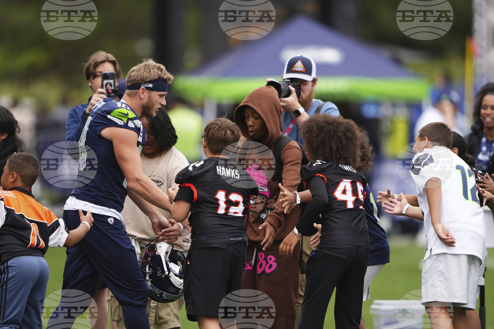Seahawks Camp Football