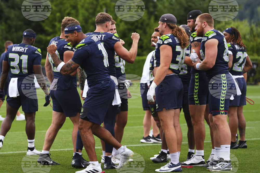 Seahawks Camp Football