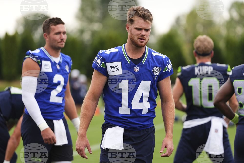 Seahawks Camp Football