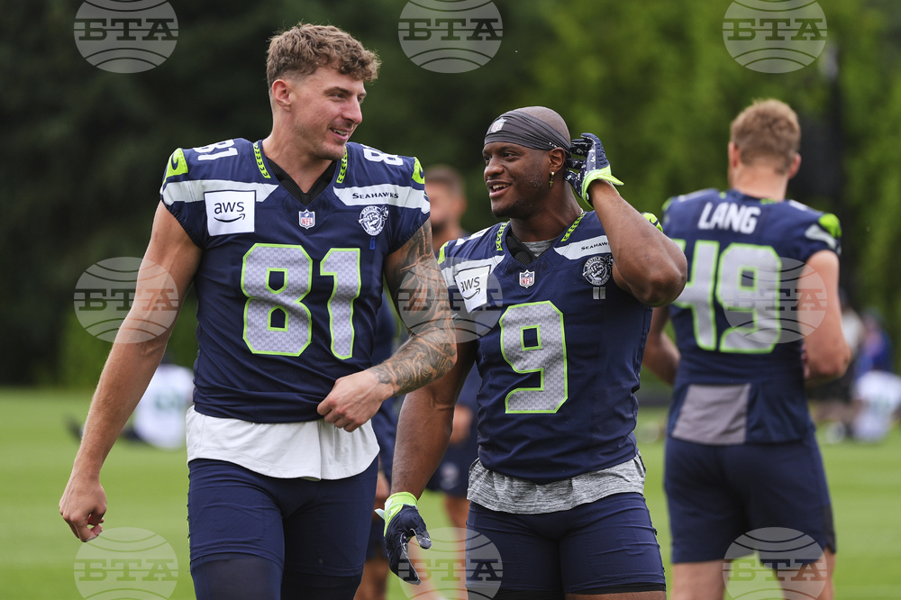Seahawks Camp Football