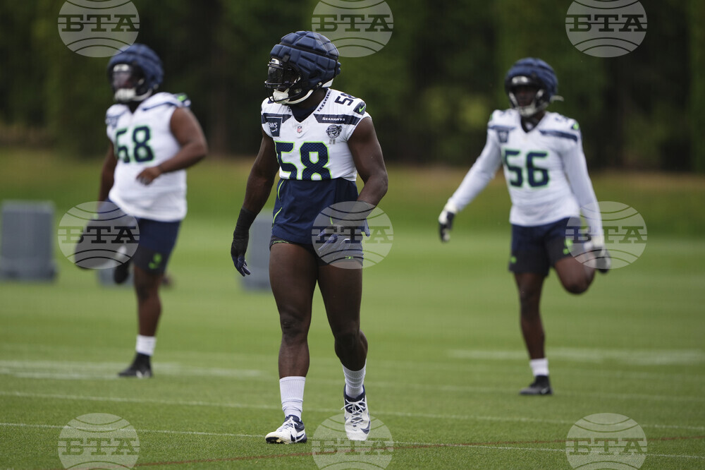 Seahawks Camp Football