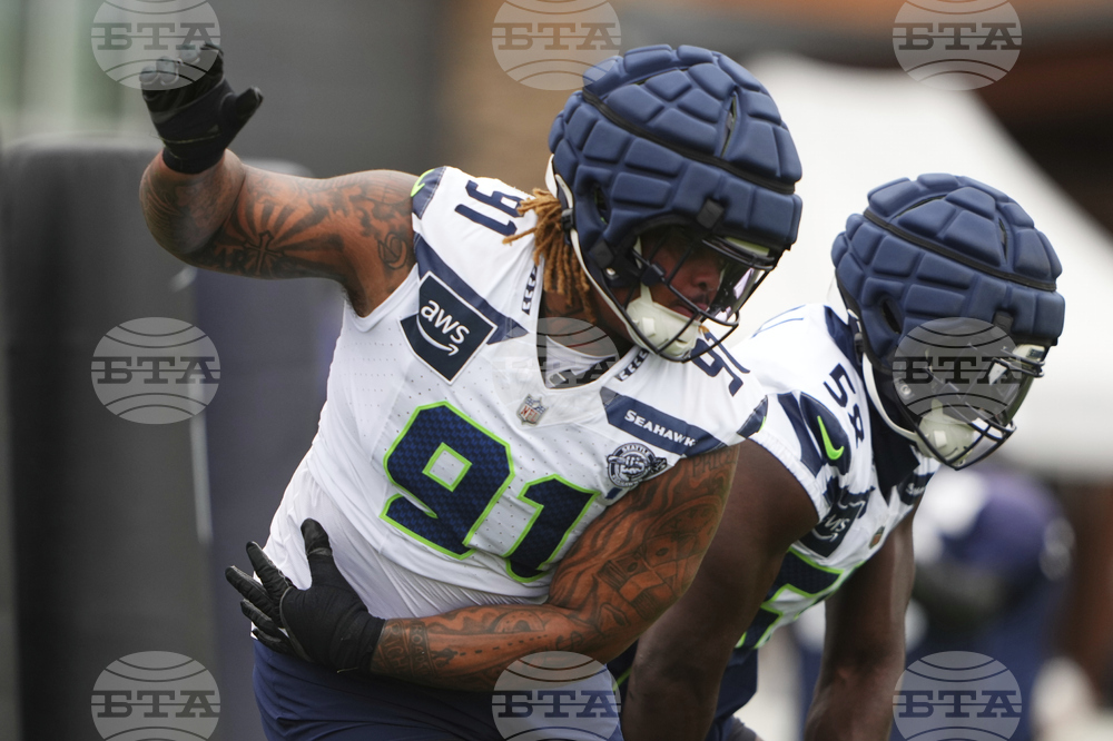 Seahawks Camp Football
