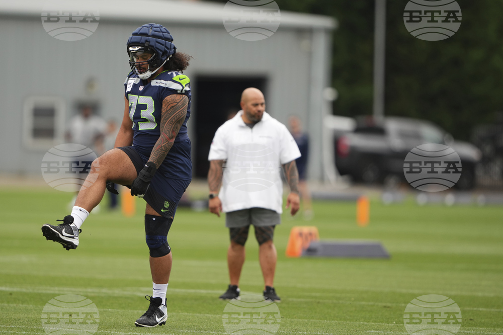 Seahawks Camp Football