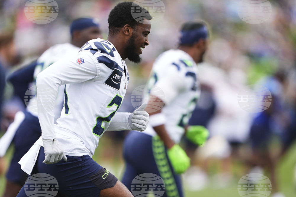 Seahawks Camp Football