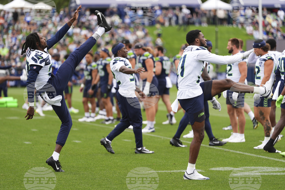 Seahawks Camp Football