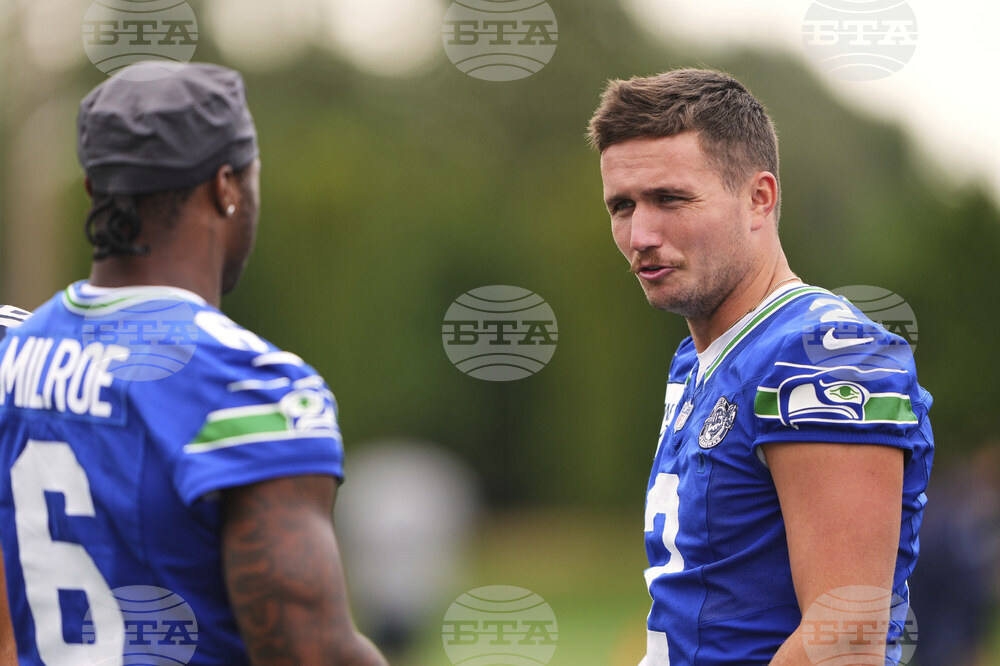 Seahawks Camp Football