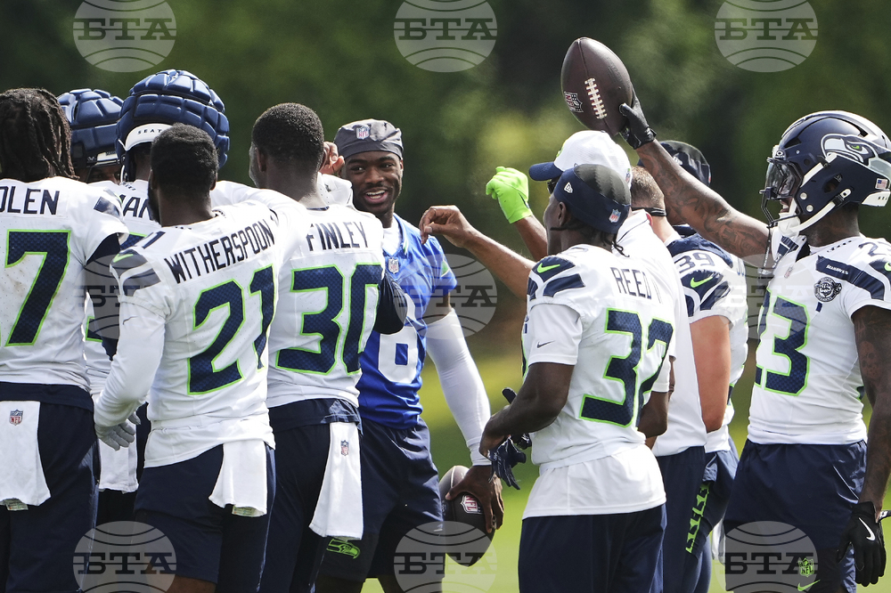 Seahawks Camp Football