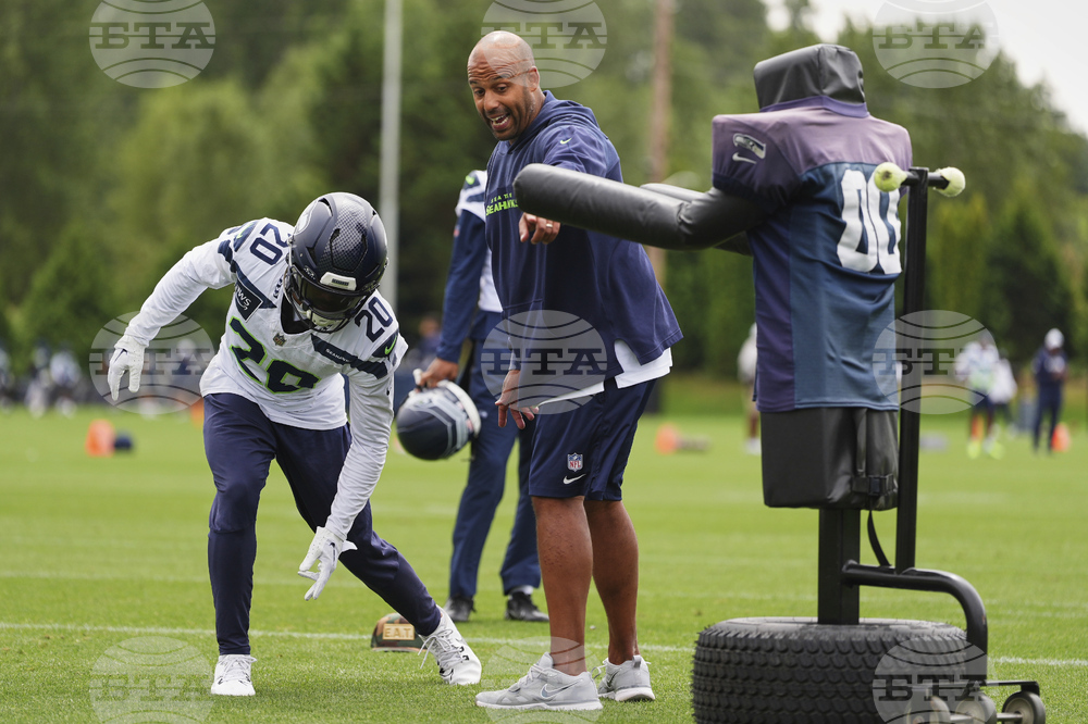 Seahawks Camp Football