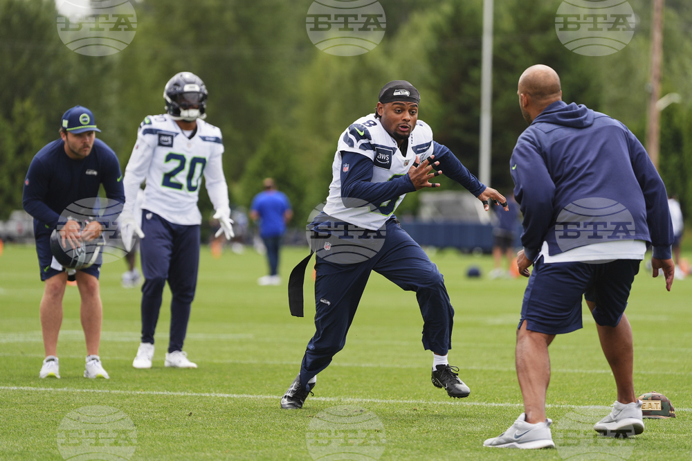Seahawks Camp Football