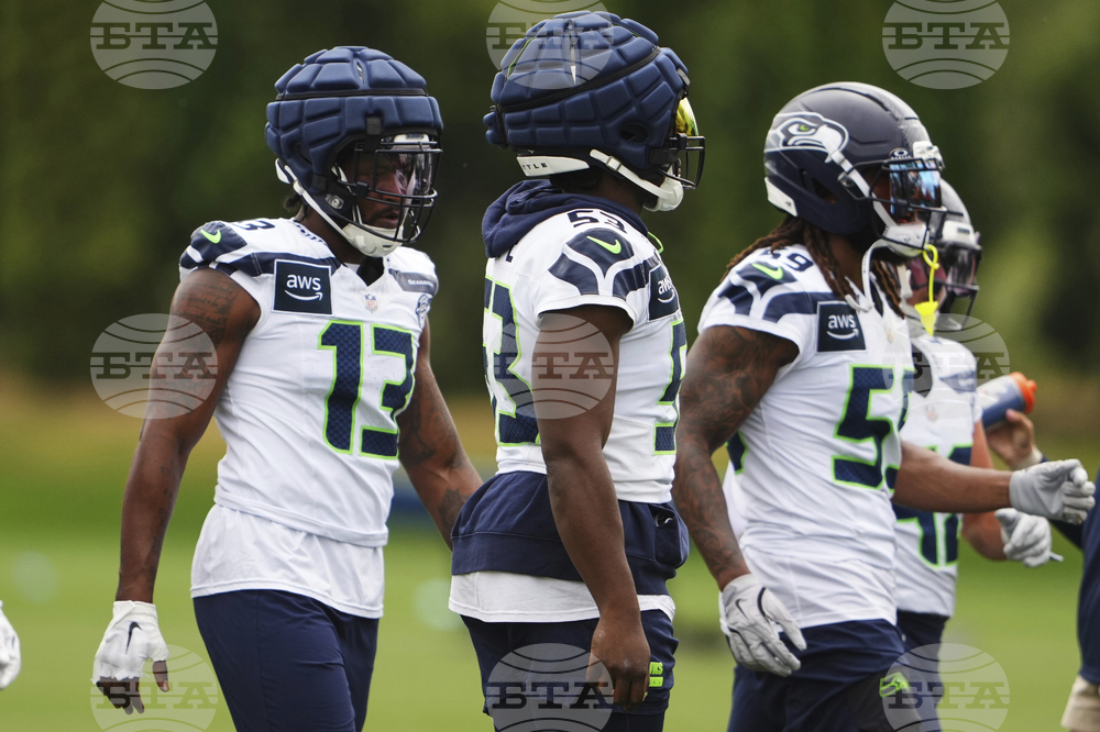 Seahawks Camp Football