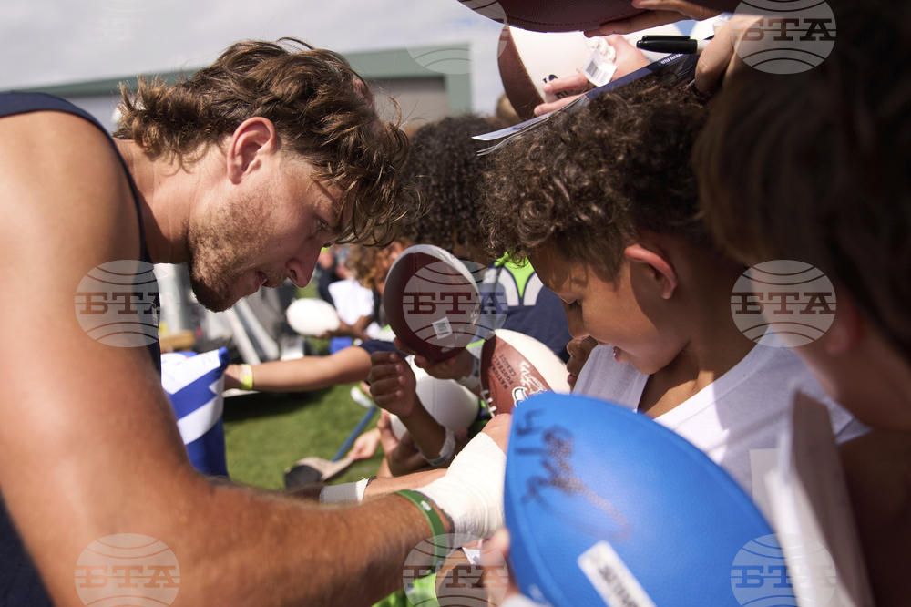 Seahawks Camp Football