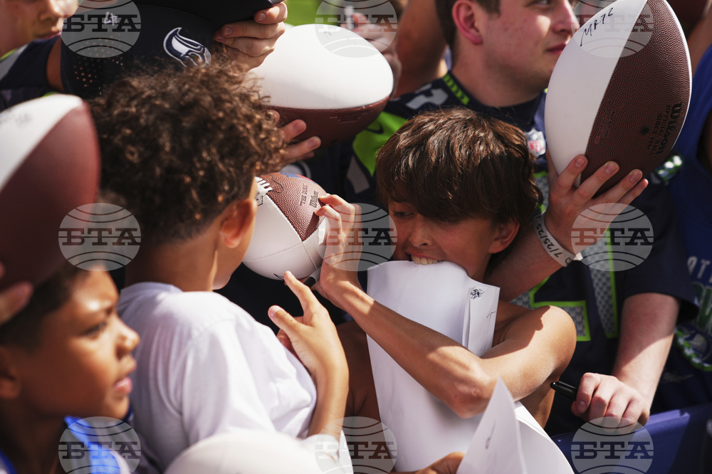 Seahawks Camp Football