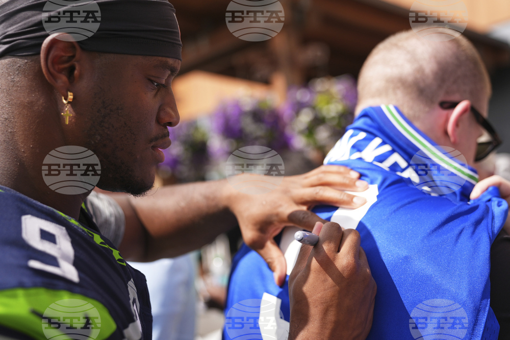 Seahawks Camp Football