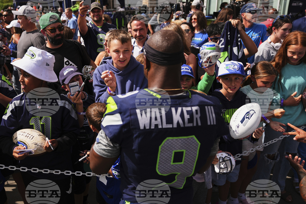 Seahawks Camp Football