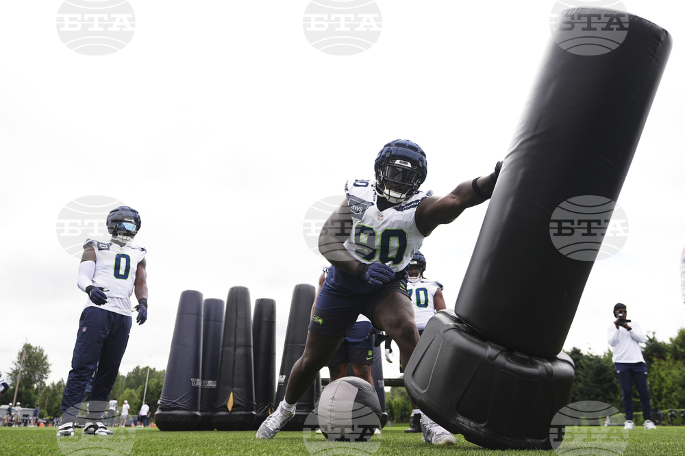 Seahawks Camp Football