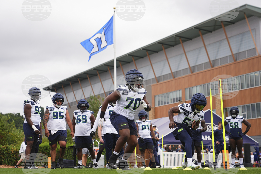 Seahawks Camp Football