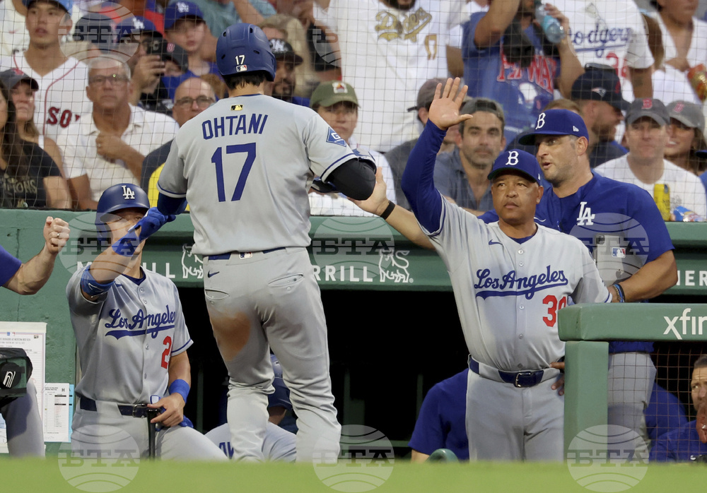Dodgers Red Sox Baseball