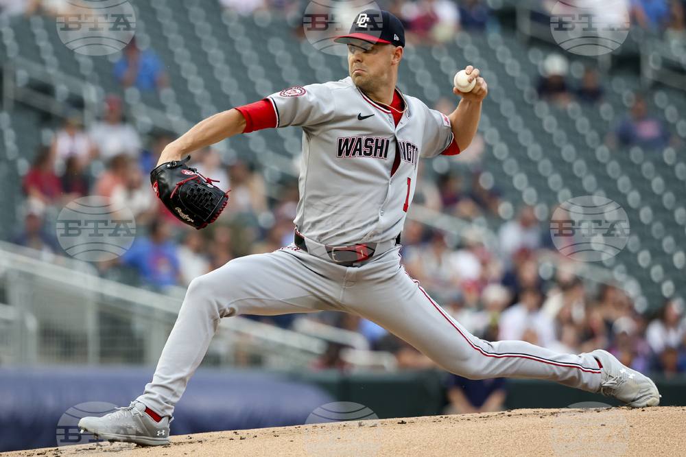 Nationals Twins Baseball