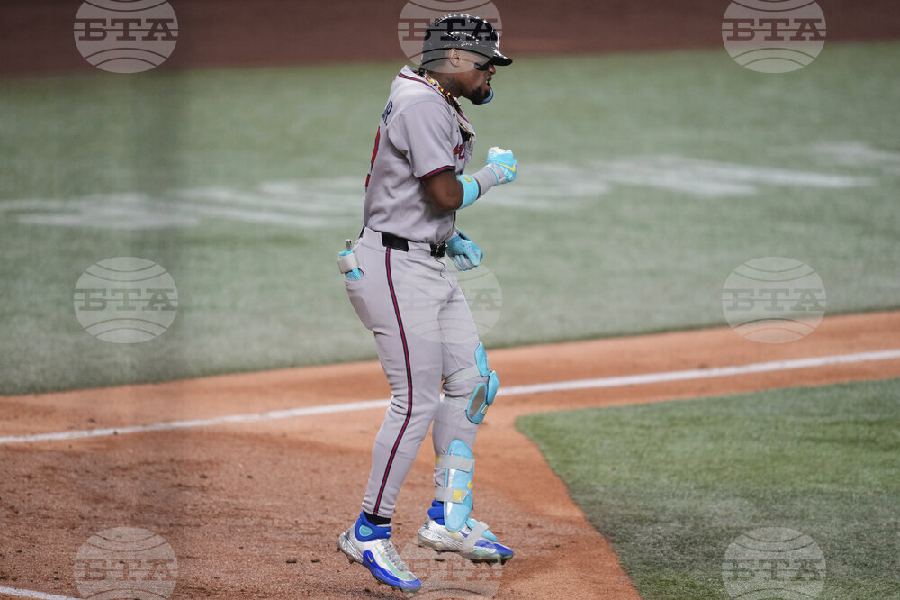 Braves Rangers Baseball