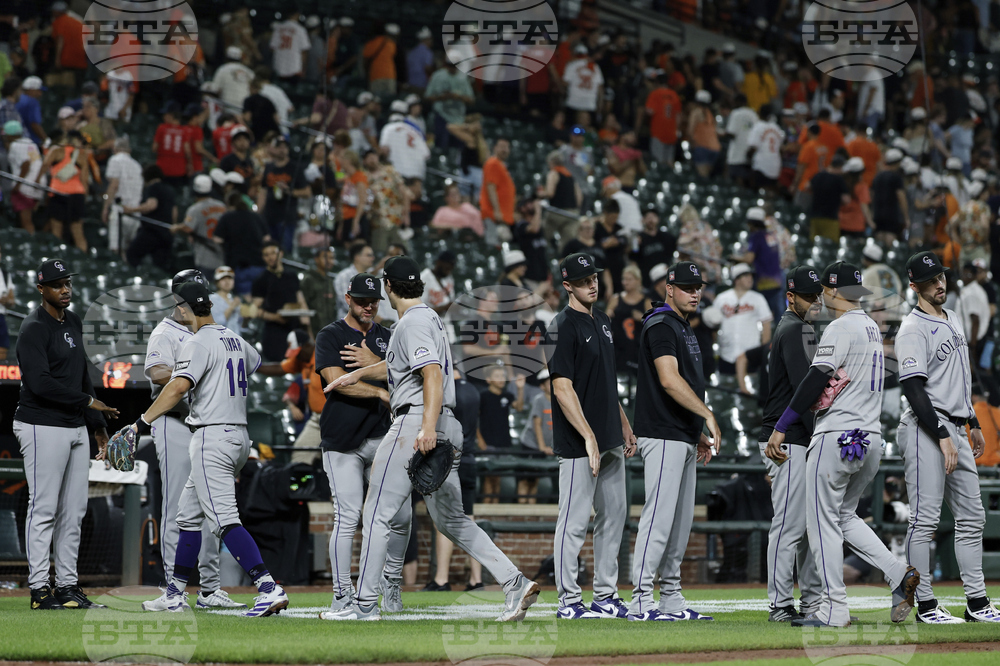 Rockies Orioles Baseball