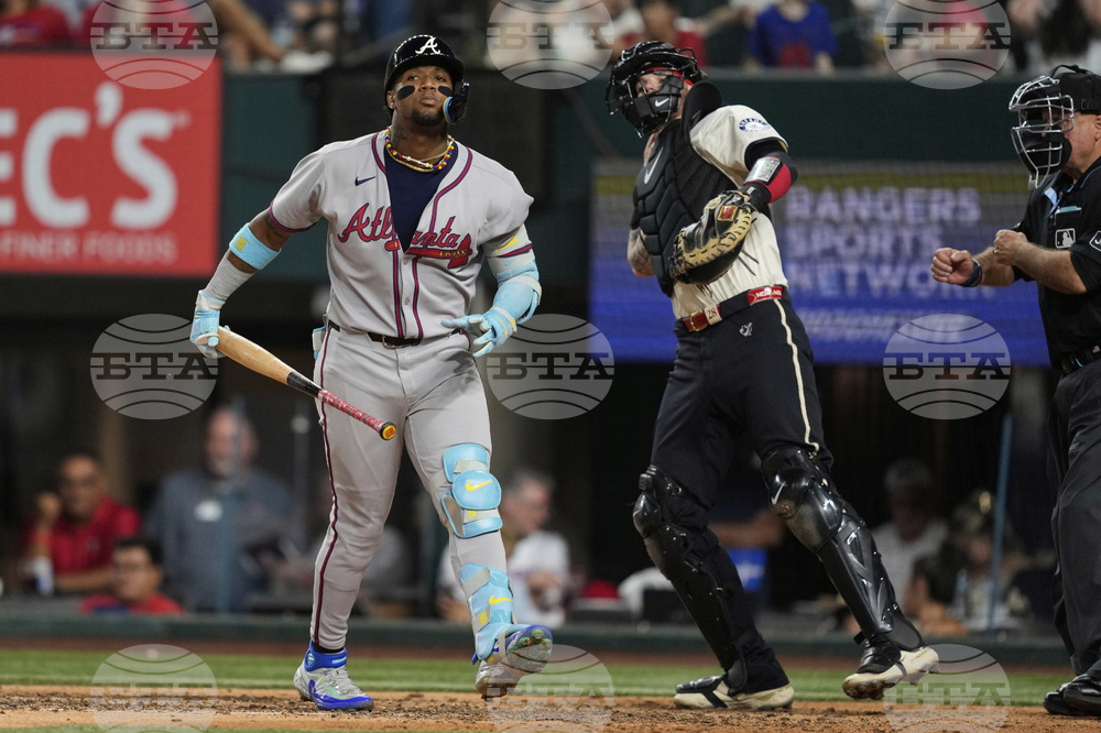 Braves Rangers Baseball