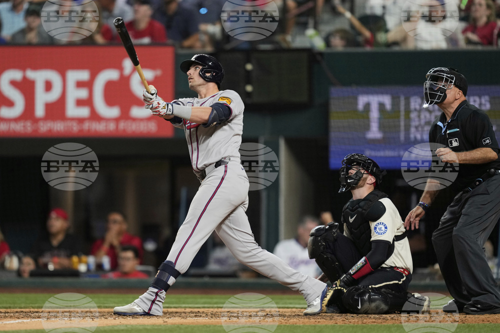 Braves Rangers Baseball